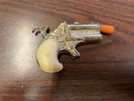 Vtg HIDE-AWAY TOY CAP Shooting Toy DERRINGER Tested Works Metal Made In Spain