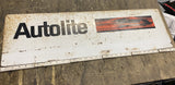 vTG 33X10 AUTOLITE Spark Plug Sign Dealer Service Gas Oil Station Garage Man Cav