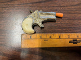 Vtg HIDE-AWAY TOY CAP Shooting Toy DERRINGER Tested Works Metal Made In Spain
