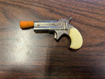 Vtg HIDE-AWAY TOY CAP Shooting Toy DERRINGER Tested Works Metal Made In Spain