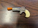 Vtg HIDE-AWAY TOY CAP Shooting Toy DERRINGER Tested Works Metal Made In Spain