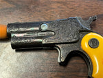 Vintage 1950s Made In USA Nichols Dyna-Mite Cap Shooting Toy Rare Black Model
