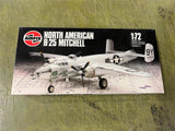 AIRFIX North American B-25 Mitchell 1/72 Model Kit 04005 1986 Aircraft Lady Luck