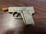 Vintage Circa 1950s Style 210A HUBLEY Dick Tracy Diecast Metal Cap Shooting Toy