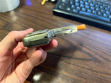 Vintage Circa 1950s Style 210A HUBLEY Dick Tracy Diecast Metal Cap Shooting Toy