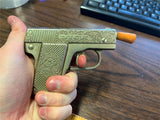 Vintage Circa 1950s Style 210A HUBLEY Dick Tracy Diecast Metal Cap Shooting Toy
