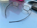 Antique 1840's Coin silver Spectacles Glasses PRe civil war Case!