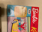 1962 Barbie & Ken Doll Puzzle Poster Great Graphix Austin Healey Collectible!