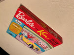 1962 Barbie & Ken Doll Puzzle Poster Great Graphix Austin Healey Collectible!
