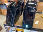 OEM Vivid Black Saddlebags Factory Harley 2014^ touring FLH glide Road King Stre