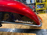 Merlot Red Front Fender Harley Heritage Softail FLSTC 2012 Two tone Emblems Trim