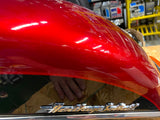 Merlot Red Front Fender Harley Heritage Softail FLSTC 2012 Two tone Emblems Trim