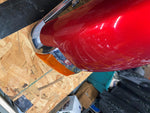 Merlot Red Front Fender Harley Heritage Softail FLSTC 2012 Two tone Emblems Trim