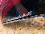 Merlot Red Front Fender Harley Heritage Softail FLSTC 2012 Two tone Emblems Trim