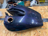 3.5 Gallon Fatbob Gas Tanks Shovelhead Custom Chopper purple flames FX lOW RIDER