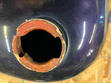 3.5 Gallon Fatbob Gas Tanks Shovelhead Custom Chopper purple flames FX lOW RIDER