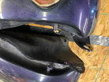 3.5 Gallon Fatbob Gas Tanks Shovelhead Custom Chopper purple flames FX lOW RIDER