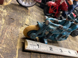 Motorcycle Police Figurine Cast Iron Toy Hubley Champion Passenger 30's Harley
