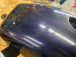 3.5 Gallon Fatbob Gas Tanks Shovelhead Custom Chopper purple flames FX lOW RIDER