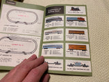Aurora Postage Stamp Train Orig Box Set Micro Ga Diesel Locomotive Fast Freight