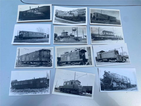 Vtg Railroad Train Photos Pictures Collectible Ohio river Lake erie western