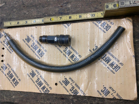 No Pain Oil changing Hose Dew Mfg Harley Softail Sportster Tool Drain 1990's