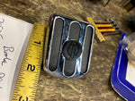Nostalgic Rear Brake Pedal Cover chrome Softail Wide Glide OEM Harley Pad Orig