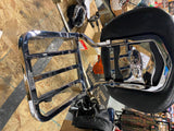 Heritage Softail Fatboy Sissybar Backrest W Luggage Rack Harley OEM Detach FLST