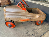 40's Murray Steelcraft Pedal Car Pontiac Orig Paint unrestored Survivor Vtg Toys