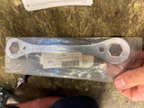 OEM Harley Genuine Touring Softail Closed End Wrench 5/16" 3/4 Tool Axle Logo!