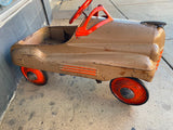 40's Murray Steelcraft Pedal Car Pontiac Orig Paint unrestored Survivor Vtg Toys