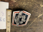 Vtg Belt Buckle Harley Davidson XLCH  Ironhead sportster 1960's NOS AMF Accessor