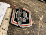 Vtg Belt Buckle Harley Davidson XLCH  Ironhead sportster 1960's NOS AMF Accessor