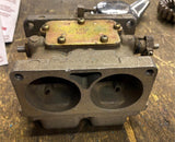 Vtg Weber Carb DCOE? Body Parts dual Throat Ferrari Porche vw mazeratti