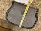 USA Mud Flap Motorcycle Harley Heritage Springer Softail FLSTS Leather Custom!