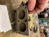 Vtg Weber Carb DCOE? Body Parts dual Throat Ferrari Porche vw mazeratti
