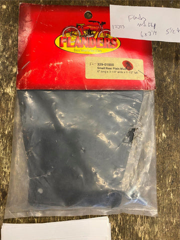 Flanders Mud Flap Motorcycle Harley Honda Indian Sportster Shovelhead fx Rubber