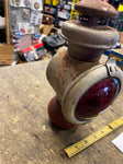 Kerosene Tail Light Lamp Model T Auto Truck 1900's Brown Mfg Headlight antique!