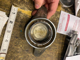 Vtg England Spinner Knockoff Wheel NOS Jaguar Triumph Austin AC Sunbeam MGA Midg