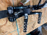 Black Billet Forward Controls Harley Dyna FXD Street Bob 1991-2017 Master Cylind