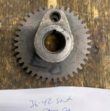 Vtg Indian Motorcycle 1936-42 Sport Scout 1941 741 ? Rear Cam