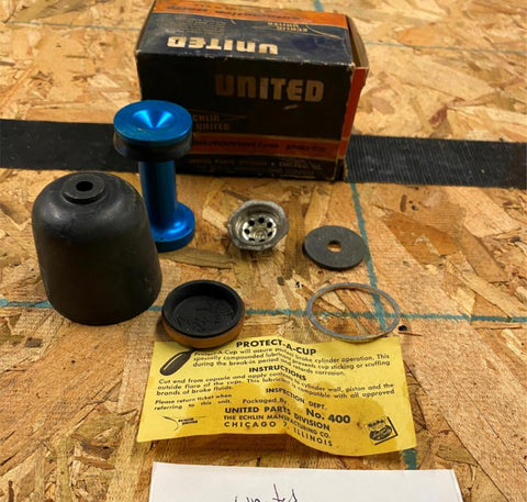 USA Vtg 1937-1956 Chevrolet Brake Master Cylinder REbuild Kit United Napa #33