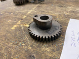 Vtg Indian Motorcycle 1936-42 Sport Scout 1941 741 ? Rear Cam