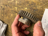 Vtg Indian Motorcycle 1936-42 Sport Scout 1941 741 ? Rear Cam