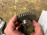 Vtg Indian Motorcycle 1936-42 Sport Scout 1941 741 ? Rear Cam