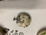 20's James O TRADER JTO Swiss American Watch PARTS advertising TIN PGH Pocket