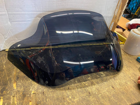 Windsplitter windshield Harley Road Glide FLTR 2015^ Smoke OEM Factory New T/o