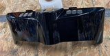 Vivid Black inner fairing center switch cover panel Street Glide FLH 2014^ OEM