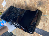 Vivid Black inner fairing center switch cover panel Street Glide FLH 2014^ OEM