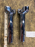 OEM Harley 6" Chrome Handlebar Risers Sportster Dyna FXR Softail chopper Motorcy